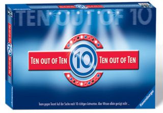 Ten out of Ten - Quizspiel von Dugald Keith