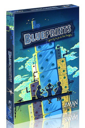 Blueprints - W�rfelspiel, Bauspiel von Yves Tourigny