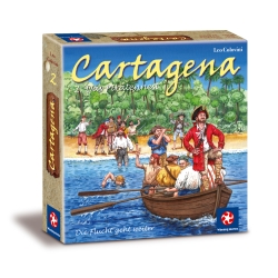 Cartagena 2 - Das Piratennest - Karten-Brettspiel von Leo Colovini