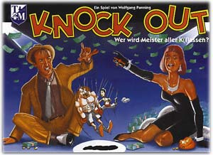 Knock Out - Brettspiel / Karten-Brettspiel von Wolfgang Panning