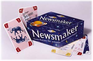Newsmaker - Kartenspiel von Britta Hemme