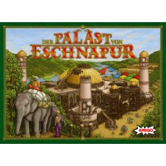 Der Palast von Eschnapur - Brettspiel, Bauspiel, Mehrheitenspiel von Inka und Markus Brand