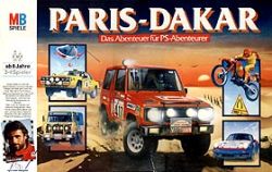 Paris - Dakar - Brettspiel / W�rfelspiel von Guy Bouet