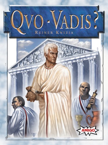Quo vadis - Brettspiel, Mehrheitenspiel von Reiner Knizia