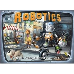 Robotics - Brettspiel, Roboterspiel, Strategiespiel von Mario Coopman
