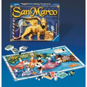 San Marco - Brettspiel, Legespiel, Mehrheitenspiel von Alan R. Moon und Aaron Weissblum