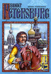 Sankt Petersburg - Kartenspiel, Karten-Brettspiel von Michael Tummelhofer