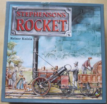 Stephensons Rocket - Eisembahnspiel, Aufbauspiel von Reiner Knizia