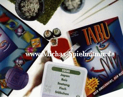 Tabu - Kommunikationsspiel / Aktionsspiel / Partyspiel von Brian Hersch
