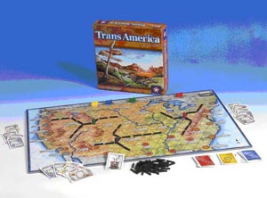 Trans America - Strategiespiel / Brettspiel von Franz-Benno Delonge