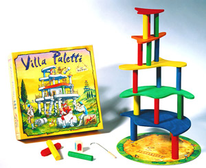 Villa Paletti - Geschicklichkeitsspiel von Bill Payne