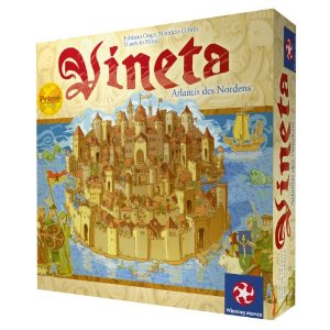 Vineta - Mehrheitenspiel, Brettspiel, Sch�tzspiel von Mauricio Miyaji & Fabiano On�a & Mauricio Gibrin